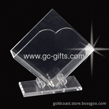 Clear Acrylic Tissue Holders With Thick Base 